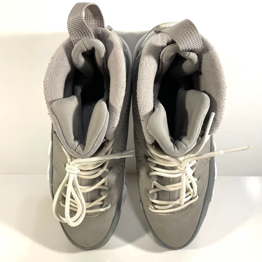 Nike Mens Size 8 Air Jordan 9 IX Retro 2012 Cool Grey Athletic Lifestyle Shoes